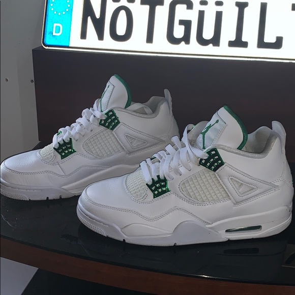 jordan 4 metallic green gs